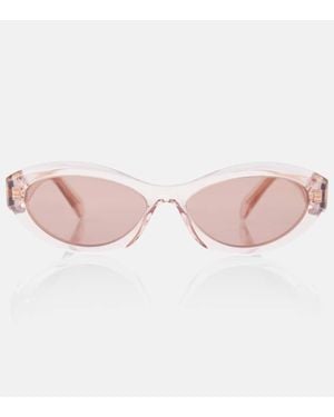 Prada Prada Pr 26Zs Sonnenbrille Mit Cat-Eye-Gestell - Pink