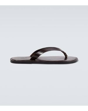 AURALEE Sandali Infradito - Marrone