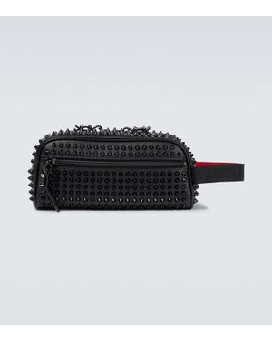 Christian Louboutin Blaster Leather Washbag - Black