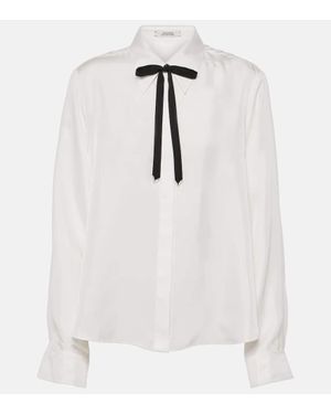 Dorothee Schumacher Blusa Sensual Coolness - Bianco