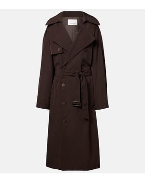 Frankie Shop Trench Oversize Mavis - Marrone