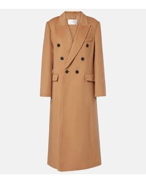 コート Victoria Beckham DOUBLE FACED OVERCOAT Double Faced Overcoat In Camel – Victoria Beckham Inc