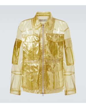 Dries Van Noten Jacke - Gelb