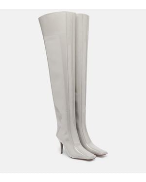 Stella McCartney Overknee-Stiefel Eve - Grau