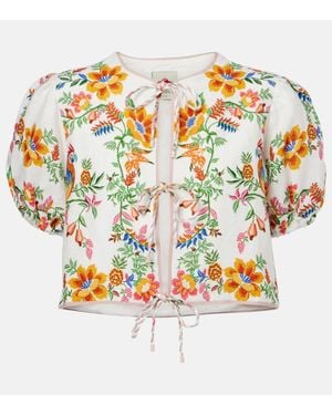 FARM Rio Blusa - Metallizzato