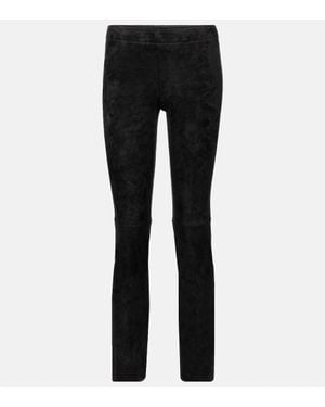 Stouls Jacky Suede Skinny Pants - Black