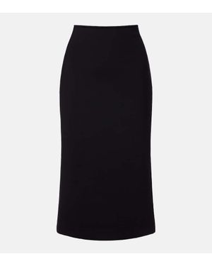 Wolford Midnight Grace High-Rise Jersey Pencil Skirt - Black