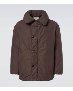 Lemaire Oversized Down Jacket - Brown