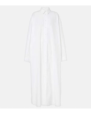 Wardrobe NYC Abito Chemisier Oversize - Bianco