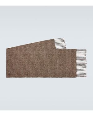 Loro Piana Echarpe En Cachemire - Marron