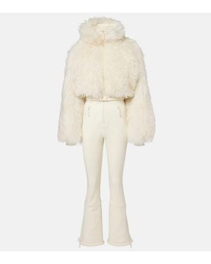 CORDOVA Skianzug Nozawa Mit Shearling - Natur