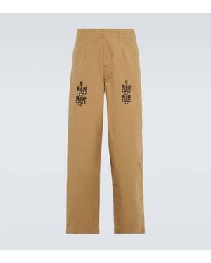 Adish Hose Qrunful Aus Baumwolle - Natur