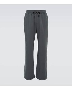 Dolce & Gabbana Jogginghose Aus Baumwoll-Jersey - Grau