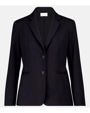 The Row Brentwood Single-Breasted Blazer - Blue