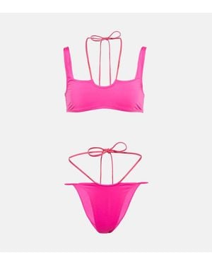 Off-White c/o Virgil Abloh Cross Coulisse Bikini - Pink