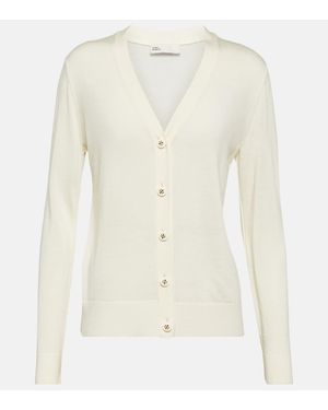 Tory Burch Simone Cardigan - Weiß