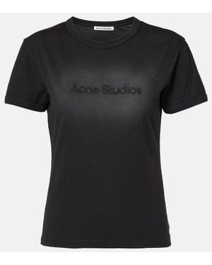 Acne Studios Slim Fit T-Shirt - Black