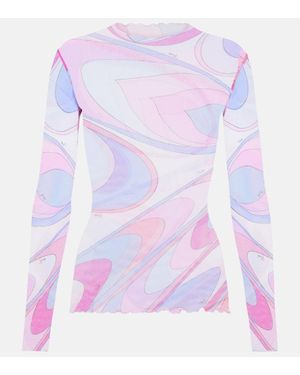 Emilio Pucci Top Iride - Viola
