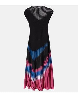 Diane von Furstenberg Rick Printed Midi Dress - Black