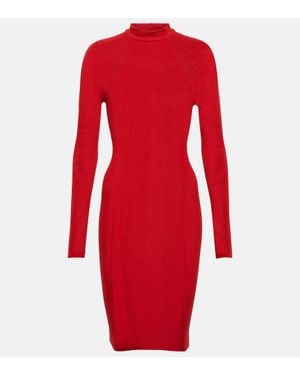 Wolford X Simkhai Logo Jersey Minidress - Red