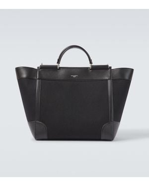 Dolce & Gabbana Tote Mit Leder - Schwarz