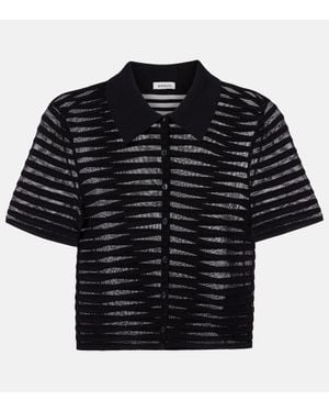 Jonathan Simkhai Top Larken - Schwarz