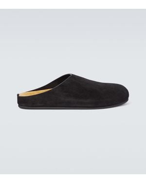 The Row Zuecos Hugo Slide De Ante - Negro