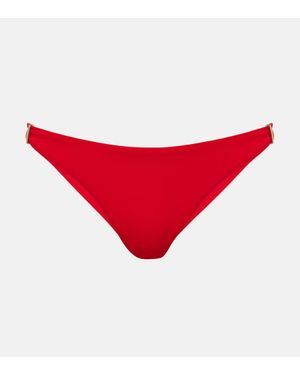 Melissa Odabash Martinique Bikini Bottoms - Red