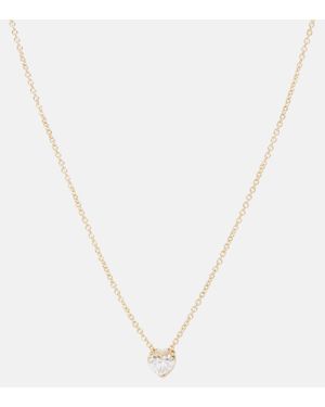 Sophie Bille Brahe Halskette Orangerie De Cour Aus 18Kt Gelbgold Mit Diamant - Weiß