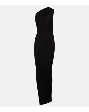Rick Owens Athena Virgin Wool Maxi Dress - Black