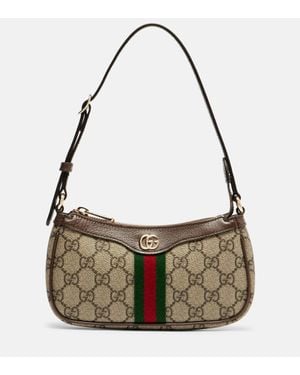 Gucci Schultertasche Ophidia Mini Gg - Mettallic