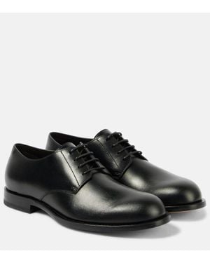ローファー・オックスフォード The Row HEREDITAS LACED UP SHOES Awar Lace Up leather Oxford shoes in brown - The Row | Mytheresa