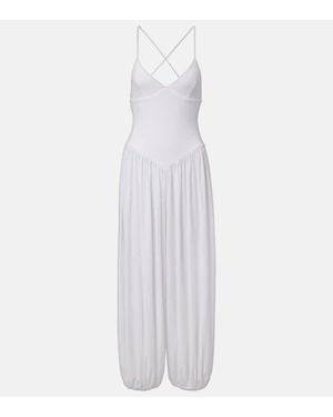 Norma Kamali Kenny Jumpsuit - White