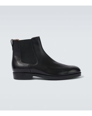 Tod's Leather Chelsea Boots - Black