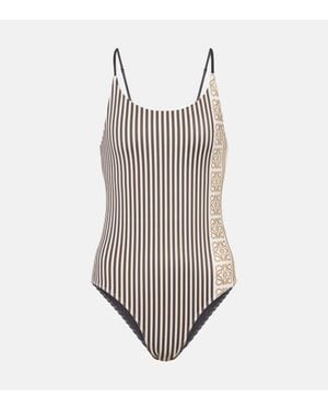 Loewe Paula's Ibiza - Costume intero Anagram - Marrone