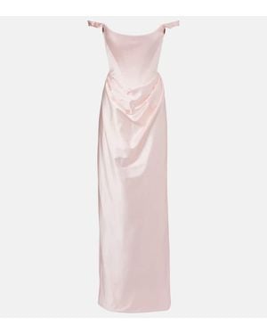 Vivienne Westwood Abito Lungo - Rosa