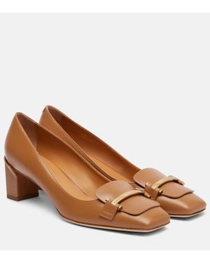 Tod's Pumps Barretta 50 Aus Leder - Braun