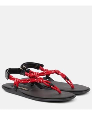 Miu Miu Sandales Riviere - Rouge