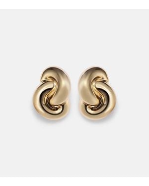 Jennifer Fisher Knot 10Kt Clip-On Earrings - Metallic