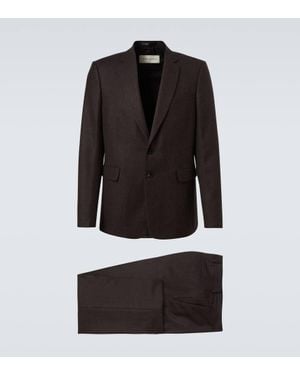 Dries Van Noten Anzug Kayne Aus Wolle - Schwarz