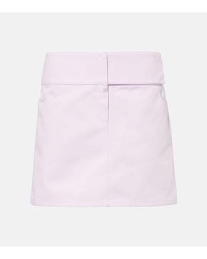 Courreges Minigonna Con Cintura - Rosa