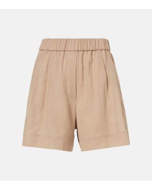 Brunello Cucinelli Bermuda-Shorts Aus Baumwolle - Natur