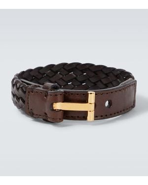 Tom Ford Bracciale T - Nero