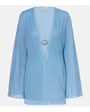 Oséree Robe De Plage Lumiere - Bleu