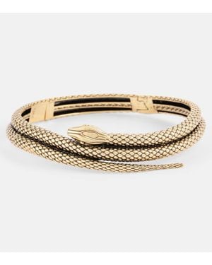 Chloé Choker Snake - Metallizzato