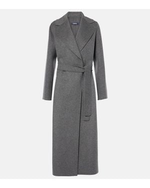 Max Mara Cappotto A Portafoglio Poldo - Grigio