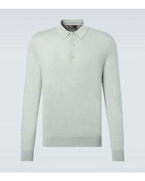 Loro Piana Polohemd Aus Baumwolle - Grün
