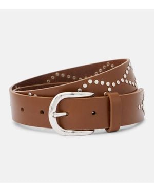 Isabel Marant Liliana Leather Belt - Brown