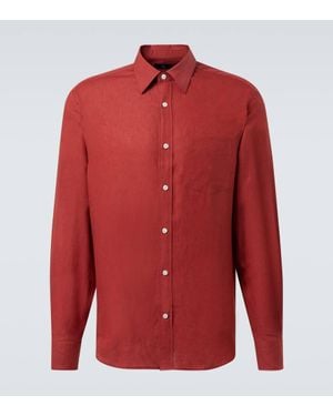 dunhill Camicia - Rosso