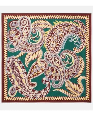 Etro Tuch Aus Seide - Grün